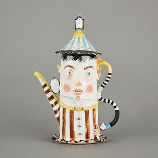 Irina Zaytceba Figural Porcelain Teapot
