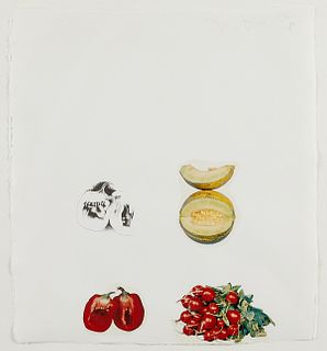 Jim Dine "Vegetables 7" Lithograph Artist Proof