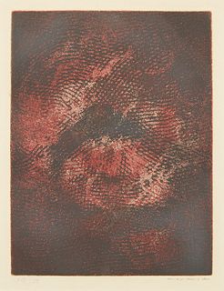 Max Ernst "Paroles Peintes I" Aquatint 1962