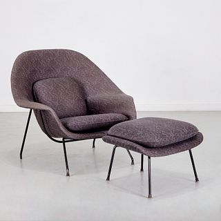 Eero Saarinen, Womb chair and ottoman