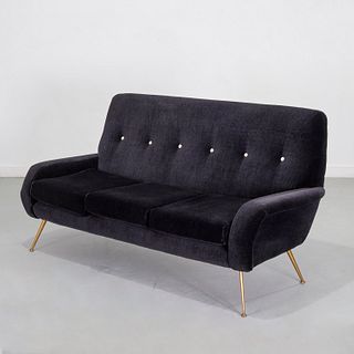 Gigi Radice, Mid-Century Italian 3-seat sofa