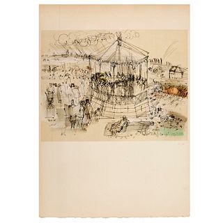 Raoul Dufy, lithograph
