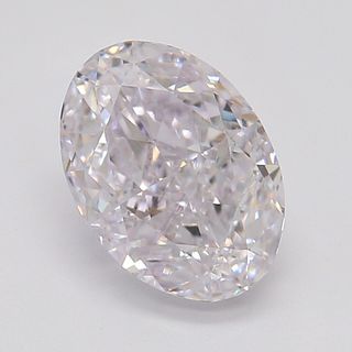 1.09 ct, Natural Very Light Pink Color, VS2, Oval cut Diamond (GIA Graded), Appraised Value: $ 91,500 