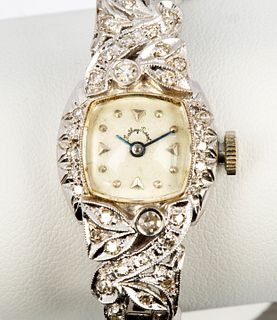 Mathey-Tissot 14K Gold and Diamond Dress Watch
