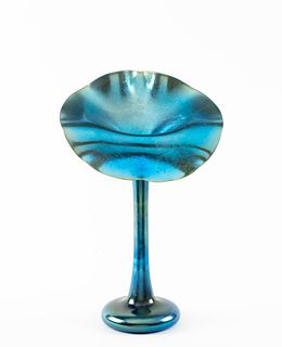 A "Jack in the Pulpit" Style Blown Glass Vase