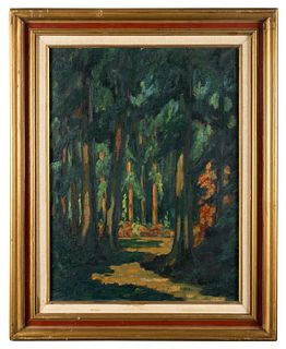 C. Munson, "Pines", 1932