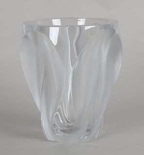 Lalique Glass 'Ingrid' Vase, 20th Century