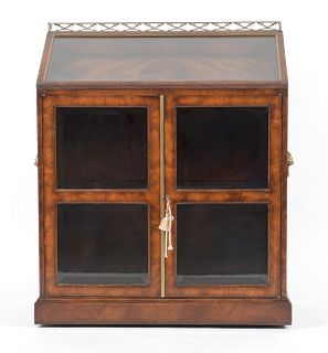 Theodore Alexander Regency Style Mahogany Bookcase