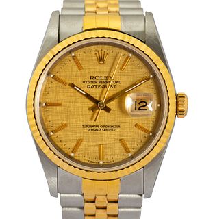Rolex, Datejust, Ref. 16233, Two-Tone Automatic Wristwatch, 1993 