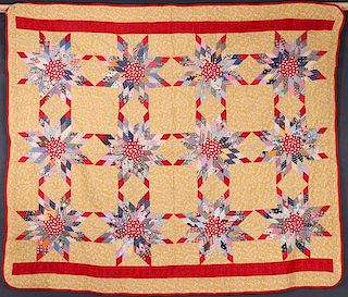 A GROUP OF THREE VINTAGE QUILTS, EARLY 20TH C