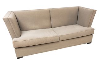 Bah Dee Bah Do (Philadelphia, PA) Upholstered Sofa, H 38.5" L 97" Depth 44"
