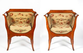 A Pair of Antique Biedermeier Chairs