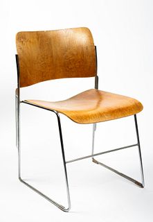 Four David Rowland 40/40 Chairs, 1975