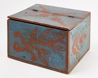 Painted Blue Box