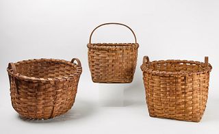 Three Baskets by the same Maker