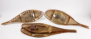 Three Pairs of Snow Shoes