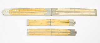 Three Foldable Bone Rulers