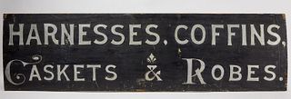 Coffin & Caskets Trade Sign