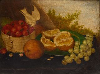 Lewis T Voight -Still Life Painting with Dove