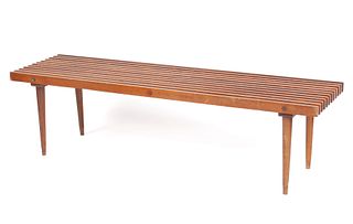 SLAT BENCH IN THE MANNER OF GEORGE NELSON