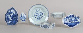 Assembled Group of Chinese Blue and White Porcelain
