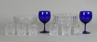 A Group of Waterford & Ralph Lauren Glassware