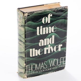 THOMAS WOLFE SIGNED FIRST EDITION VOLUME