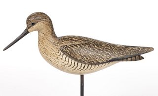 WILLIAM GIBIAN (ONANCOCK, VIRGINIA) CARVED AND PAINTED YELLOW LEGS