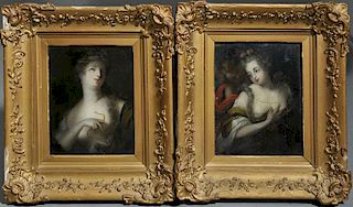 Two Early Continental Oil Paintings on Copper