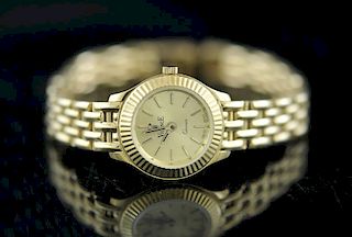 Ladies 18k Italian Gold Watch