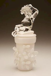 Coffee Cup with Lid and Putto by Josh Cole