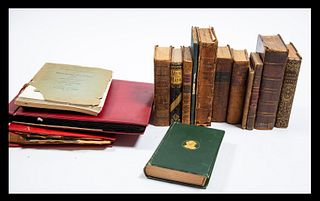 Photo Albums and Miscellaneous Antique Books