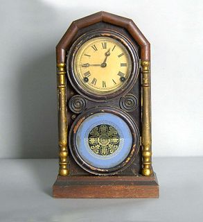 E. Ingraham & Co. Empire shelf clock, ca. 1860, 16