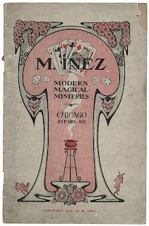 M. Inez Modern Magical Apparatus.