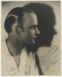 Bergen, Edgar. Inscribed and Signed Portrait Photograph.