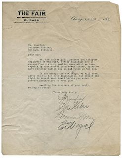 Houdini Packing Case Challenge Letter.