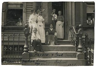 Houdini Family Photograph.