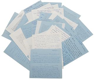 Sharpe, S.H. Large File of Personal Letters and Related Ephemera.