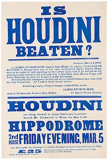 Is Houdini Beaten?