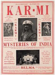 Kar-Mi. Mysteries of India.