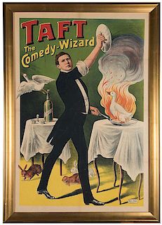 Taft. The Comedy-Wizard.