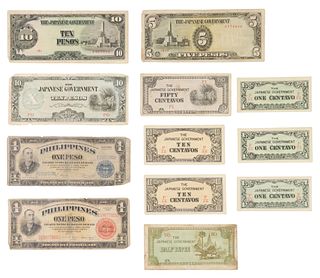 (11) JAPANESE WWII-ERA INVASION CURRENCY