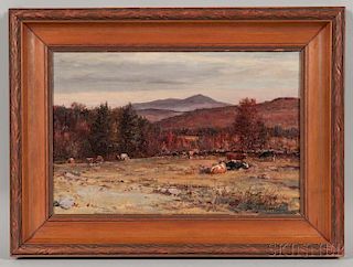 William Preston Phelps (New Hampshire, 1848-1923)       Monadnock from Keene, N.H.