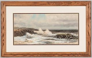 George Howell Gay (New York, 1858-1931)       Coastal Seascape.