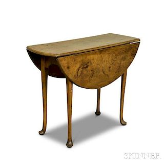 Small Queen Anne Maple Drop-leaf Table