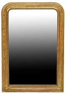 FRENCH LOUIS PHILIPPE GILTWOOD MIRROR, 47.5" X 33"