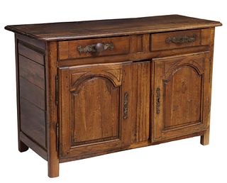 FRENCH PROVINCIAL OAK SIDEBOARD, 18TH/ 19THC.