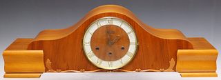 FRENCH ART DECO VEDETTE CHIMING MANTEL CLOCK