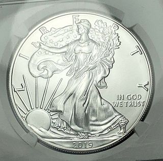 2019 American Silver Eagle NGC MS70 Early Releases 