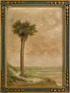 Ben Austrian(American, 1870-1800), oil on canvas F